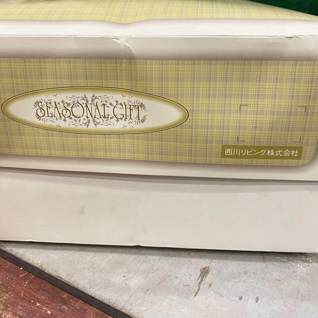 プ*テ様 未使用 西川 フルレーヌ 羽毛布団 シングルロング セット