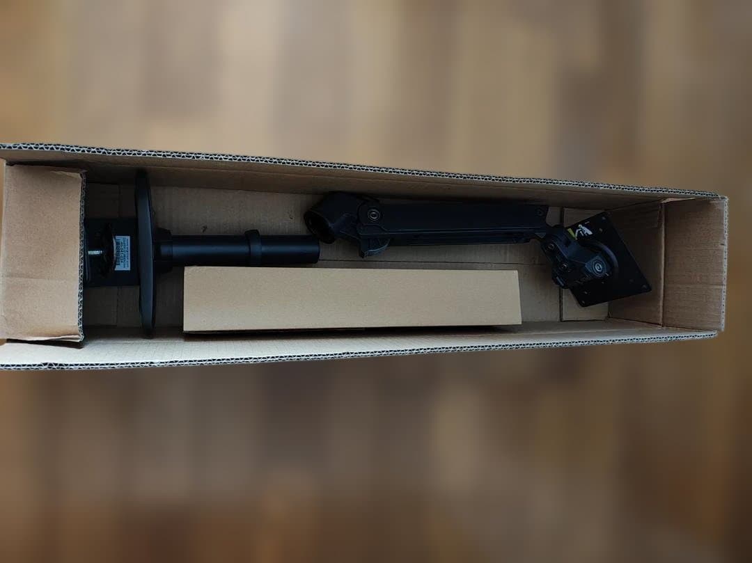 エルゴトロン LX モニターアーム シングル マットブラック