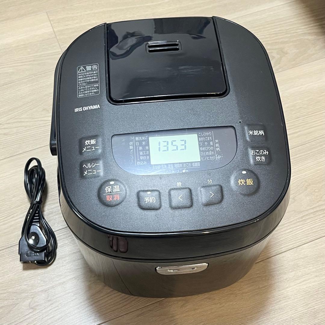 アイリスオーヤマ 炊飯器 1升炊き2022年製 マイコン式 40銘柄炊き分け