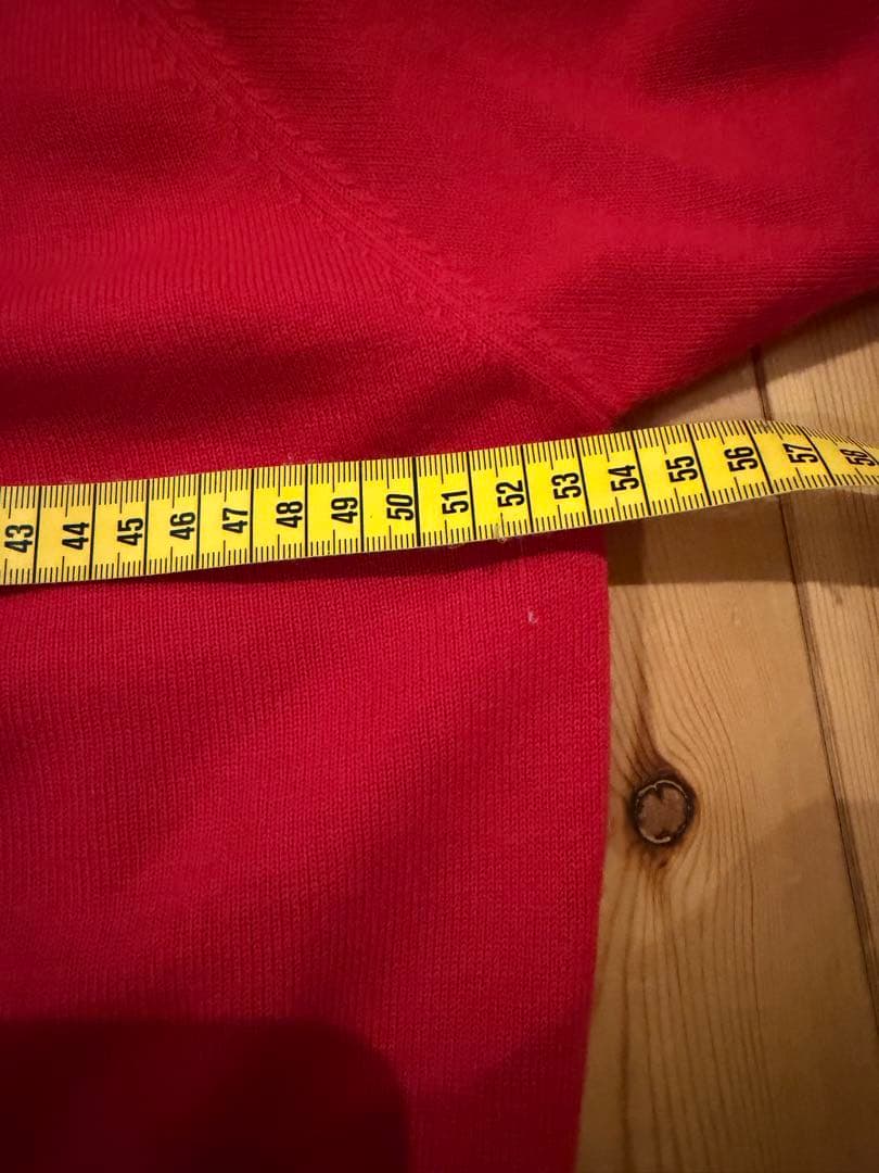 ロンハーマン別注DEMYLEE 赤ニットカーディガン