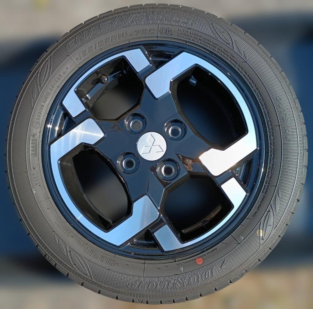 三菱 新型 デリカミニ 純正 14インチ タイヤホイール 2本セット