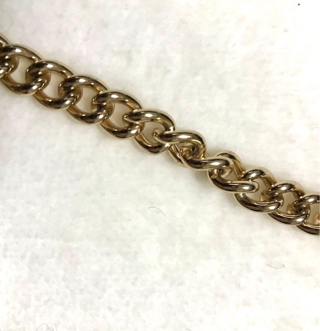 超美品コーチラージリストレットスターダストスタッズショルダーバッグオフホワイト白