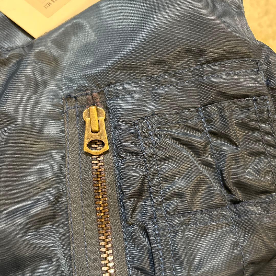 ink（インク） ma-reversibl vest ネイビー