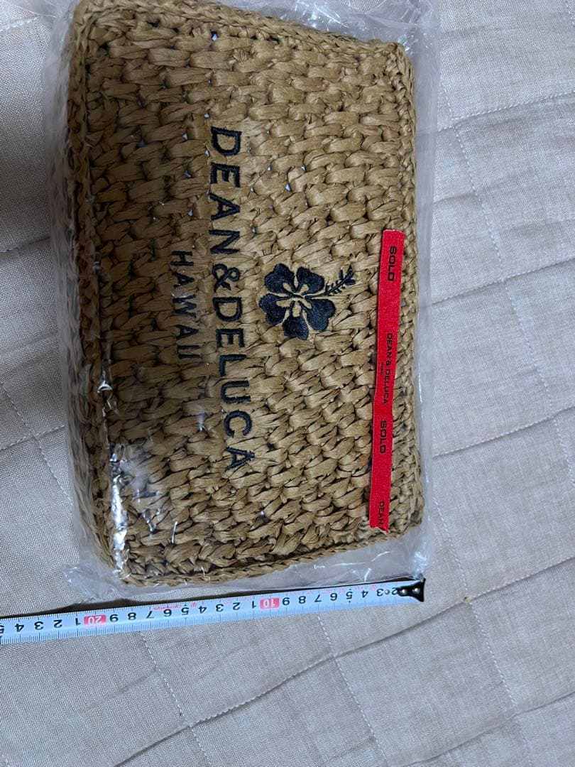 新品未使用　ハワイ　カカアコ　DEAN & DELUCA Raffia bag