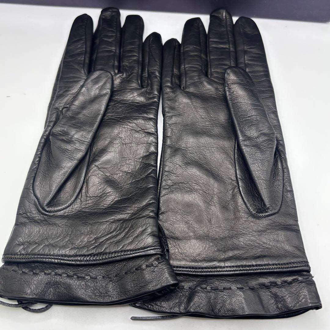 PRADA☆レザーグローブ ブラック サイズ7