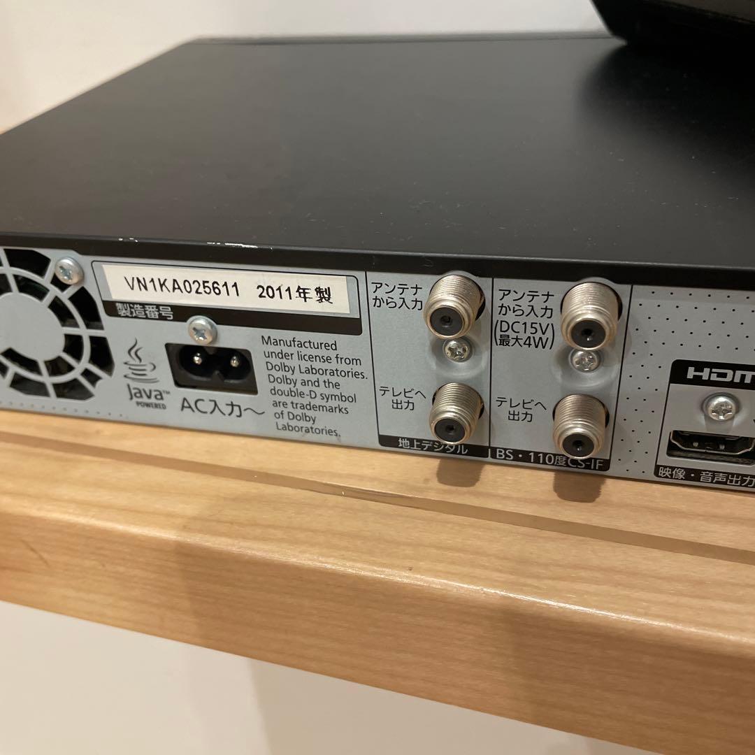 Panasonic DIGA ブルーレイレコーダー DMR-BRT210