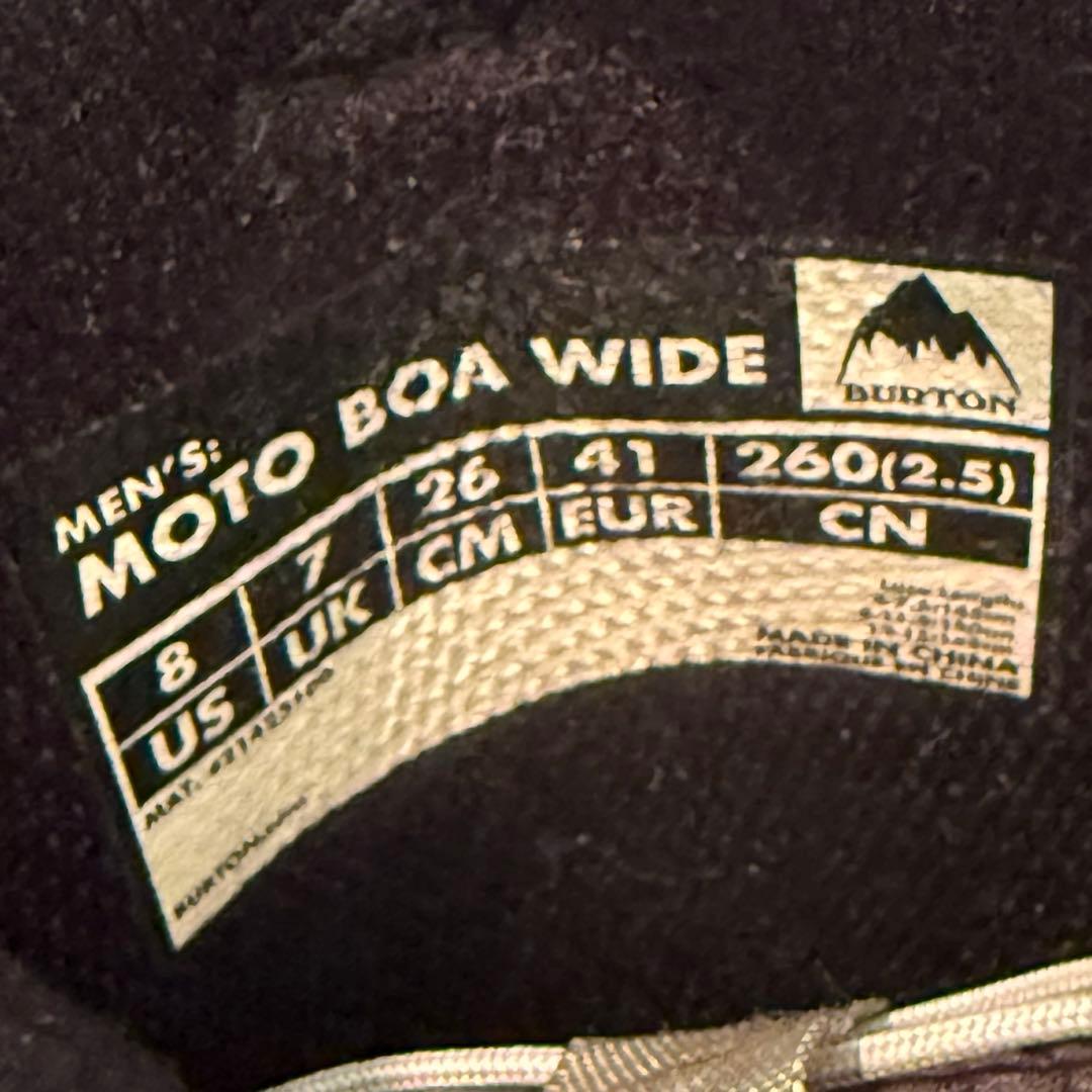 ❗️値下げ相談可❗️【バートン】スノーボードブーツ ボアシステム ブラック