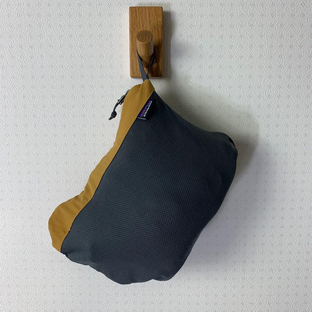 パタゴニア テズロンジャケット S マスタード ナイロンジャケット パッカブル