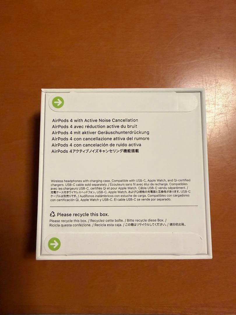 airpods4 アクティブノイズキャンセリング ケースのみ