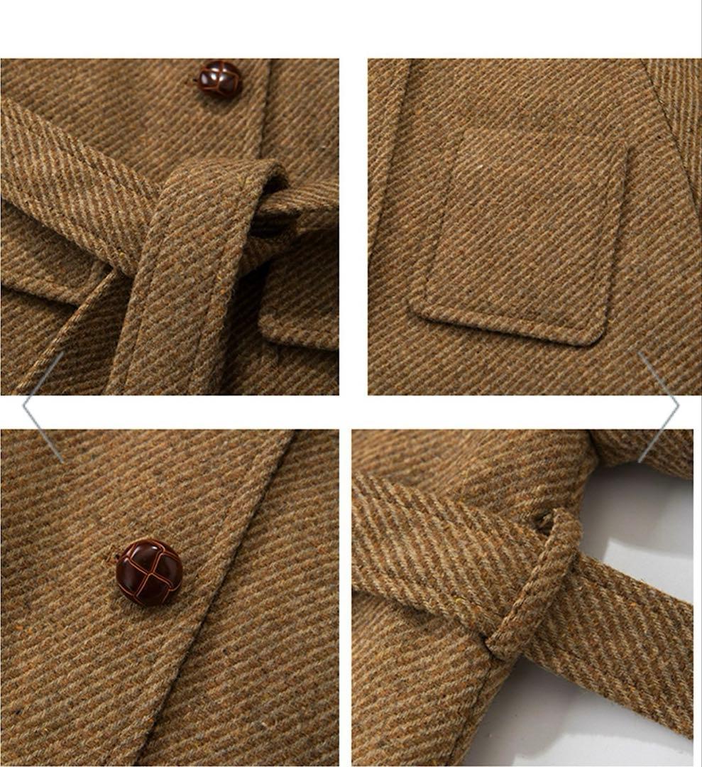 【希少レア】ꕥ新品ꕥラグランウールツイードジャケットFanoStudios XS