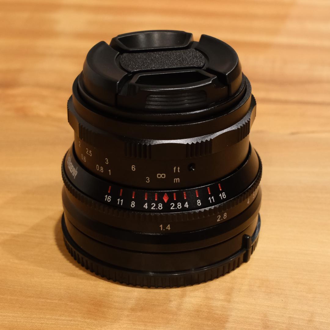 PERGEAR 35mm F1.4 マニュアルフォーカスレンズ Eマウント