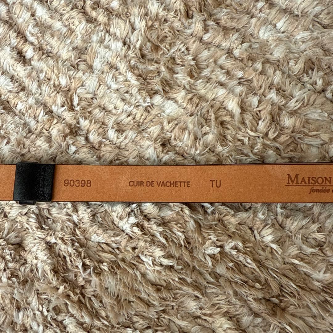 MAISON BOINET レザー ベルト TU