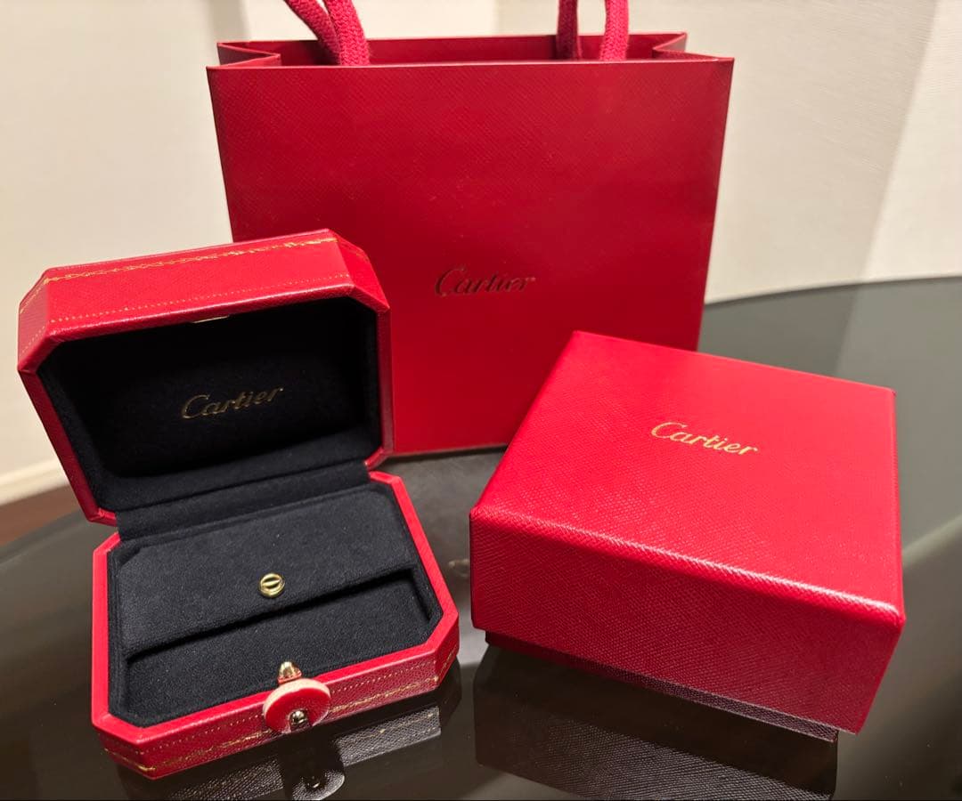 Cartier シングル LOVEピアス(片耳用) イエローゴールド