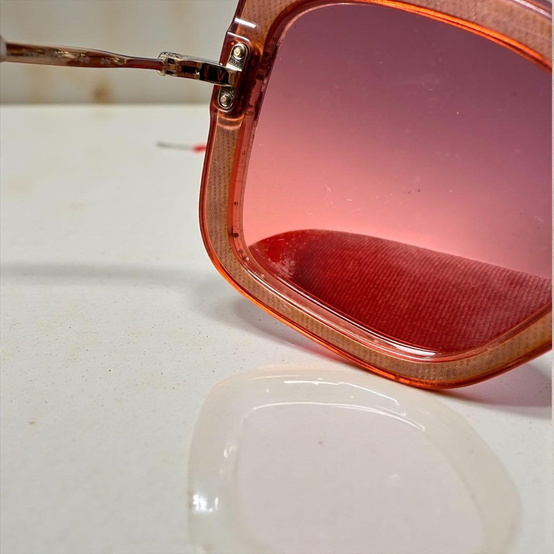 《入手困難》miumiu ミューミュー サングラス バタフライ ケース 箱付き