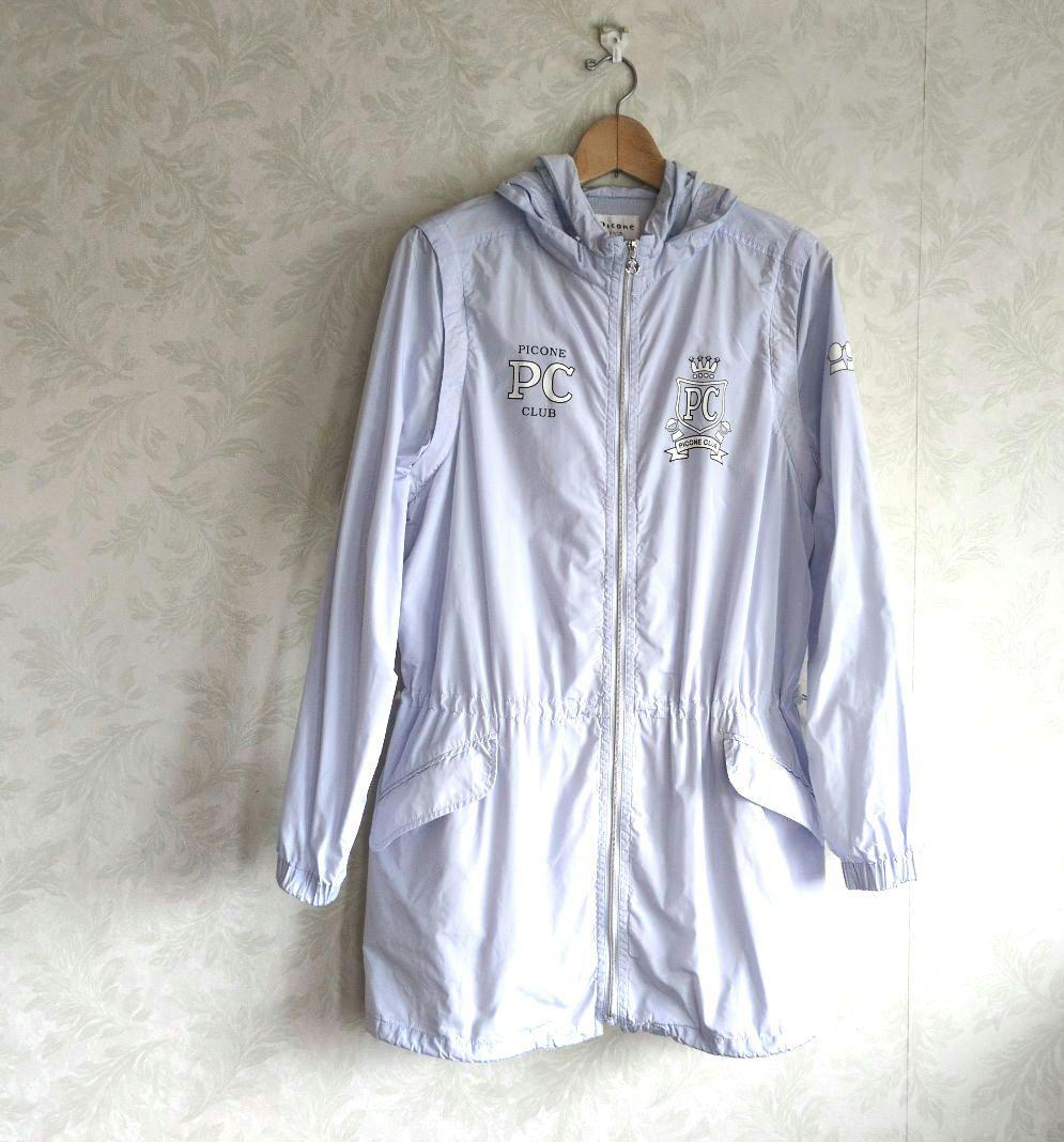 PICONE ピッコーネ 淡いブルー　撥水ジャケット レインウェア Ⅱ