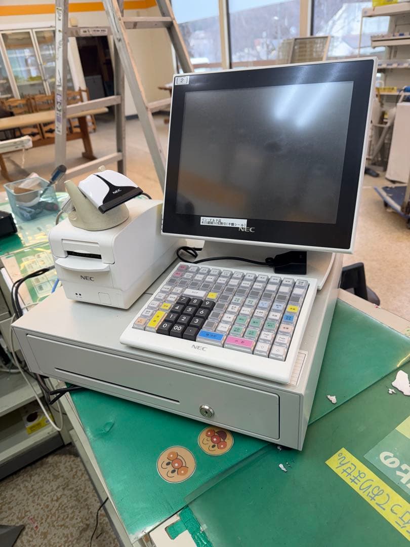 NEC レジ！2台まとめ売り！格安にて！