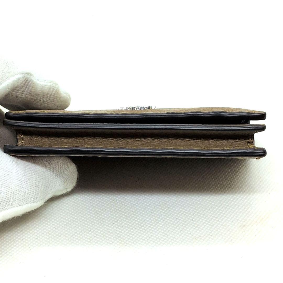 【未使用級】フェンディ　セレリア　名刺入れ　カードケース　バイカラー　ロゴ金具