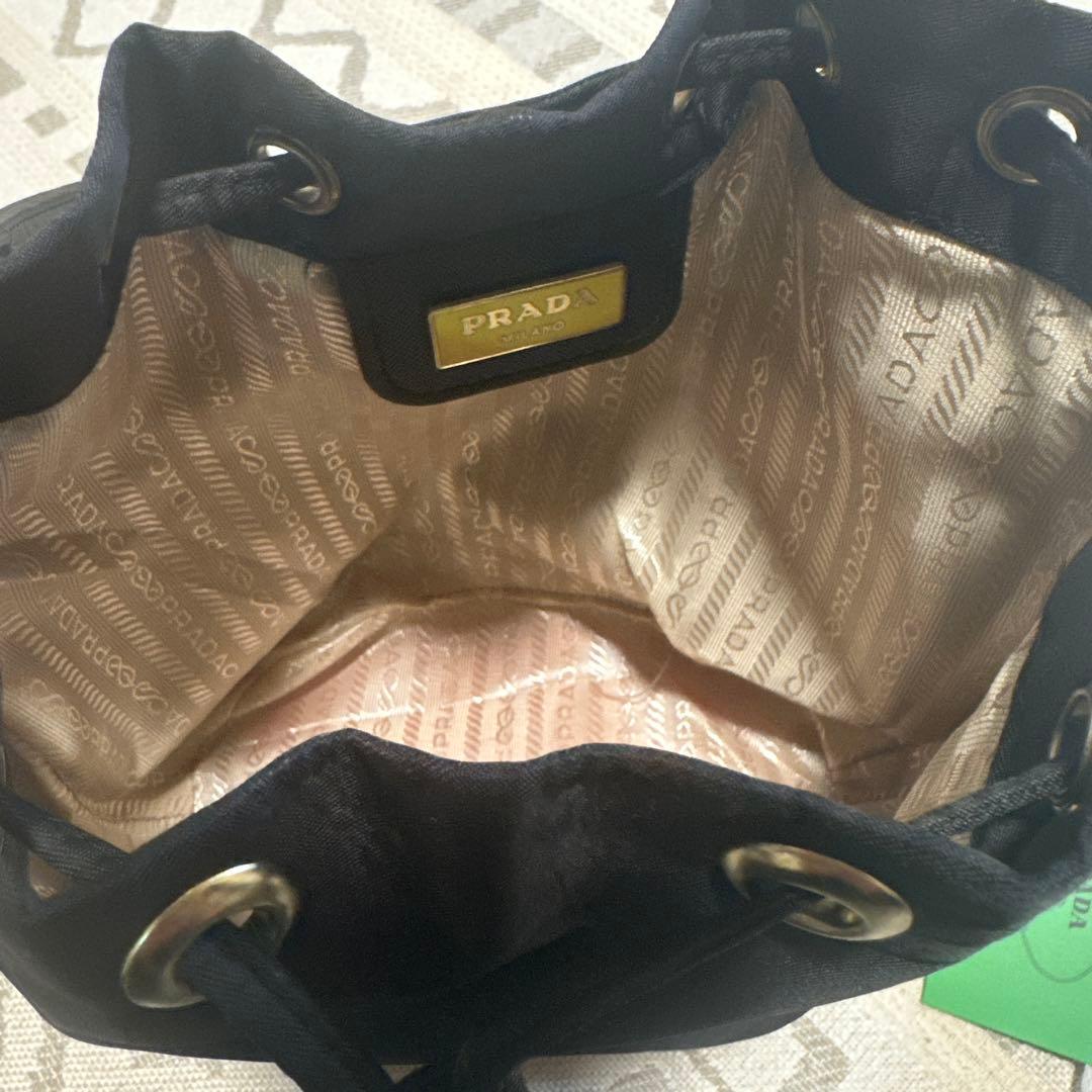 PRADA 巾着型ショルダーバッグミニ巾着ノベルティセット