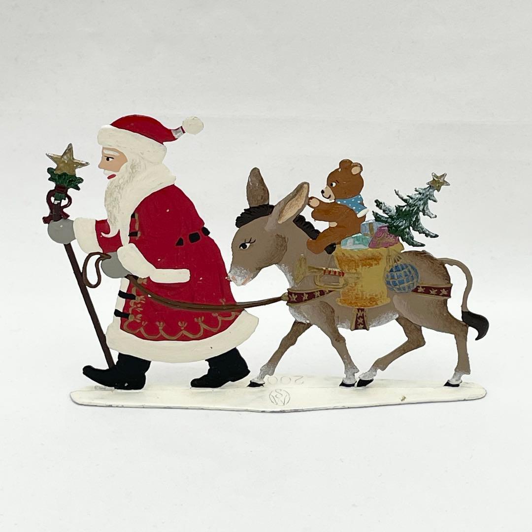♦️セール【レア】ヴィルヘルム・シュヴァイツァー サンタクロースとロバ クリスマ