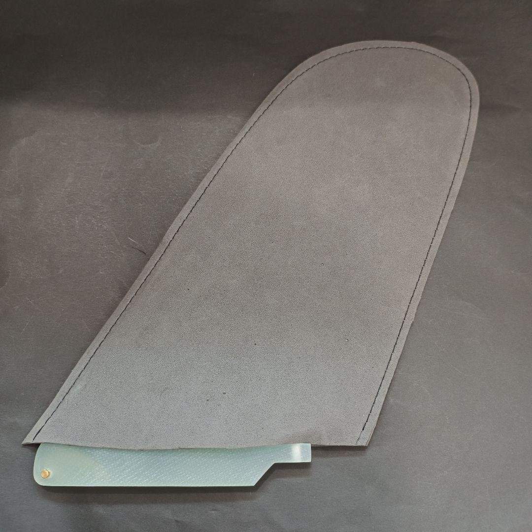 9インチ ハチェットフィン　ロングボード　センターフィン