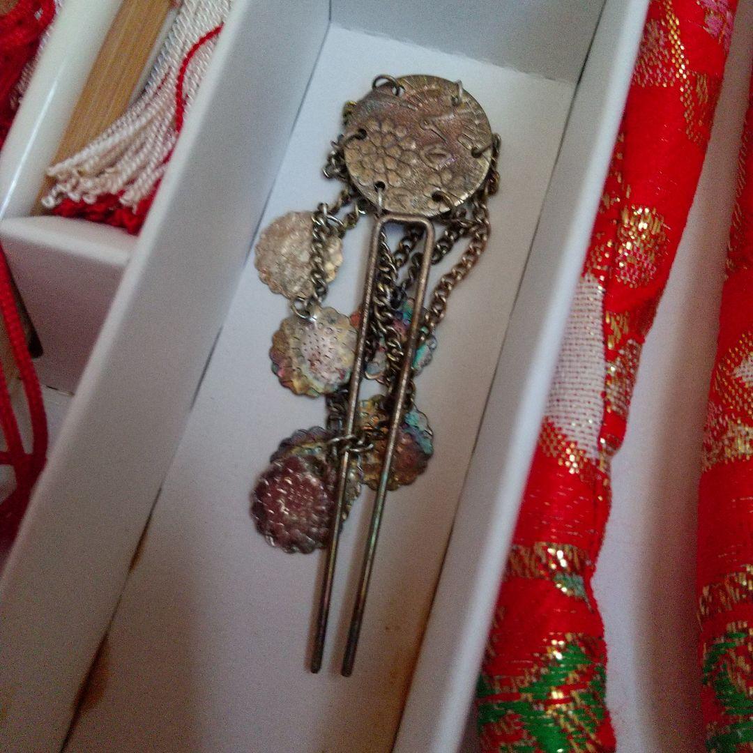 七五三 着物と小物セット 赤