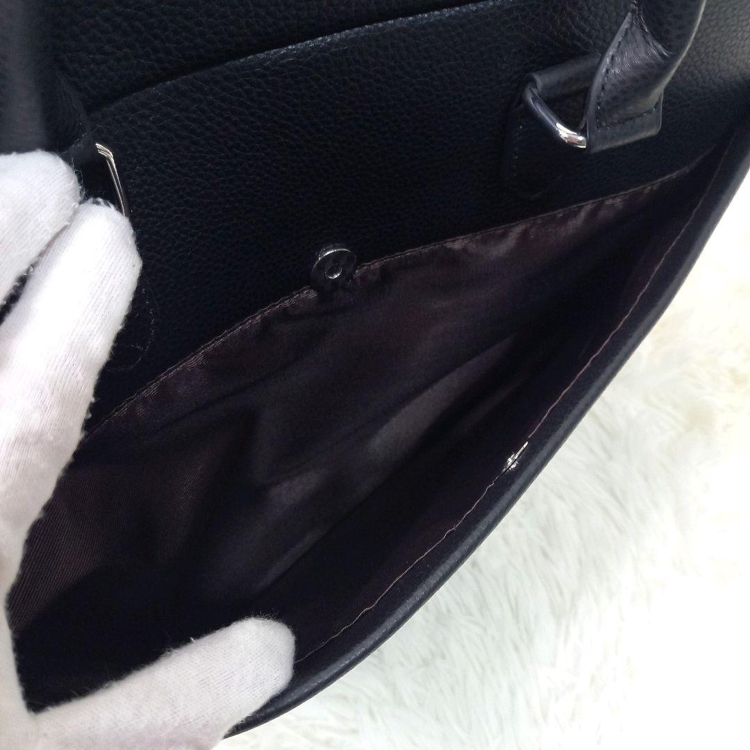 極美品✨MURA 大容量12L ダブルジッパー シュリンクレザー ブリーフケース