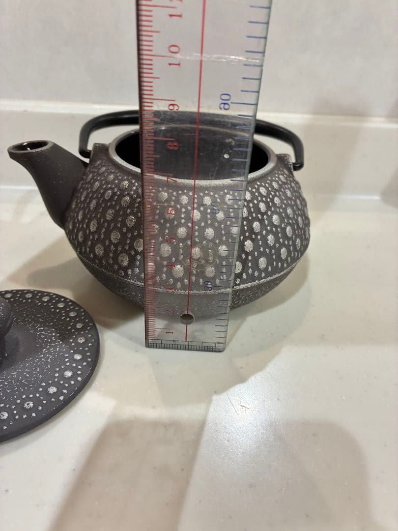 南部鉄器 鉄瓶 鉄台　検査証付き