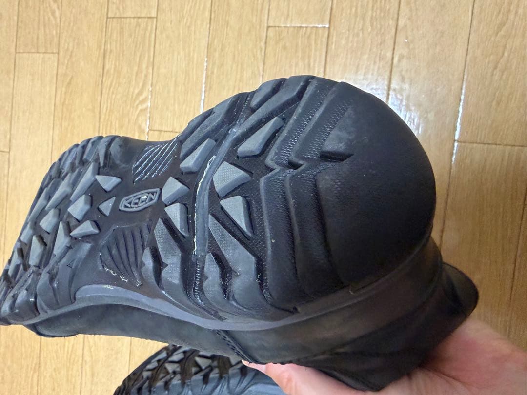 ※sun　KEEN キーン　アンカレッジブーツ　28 ブラック　アウトドア