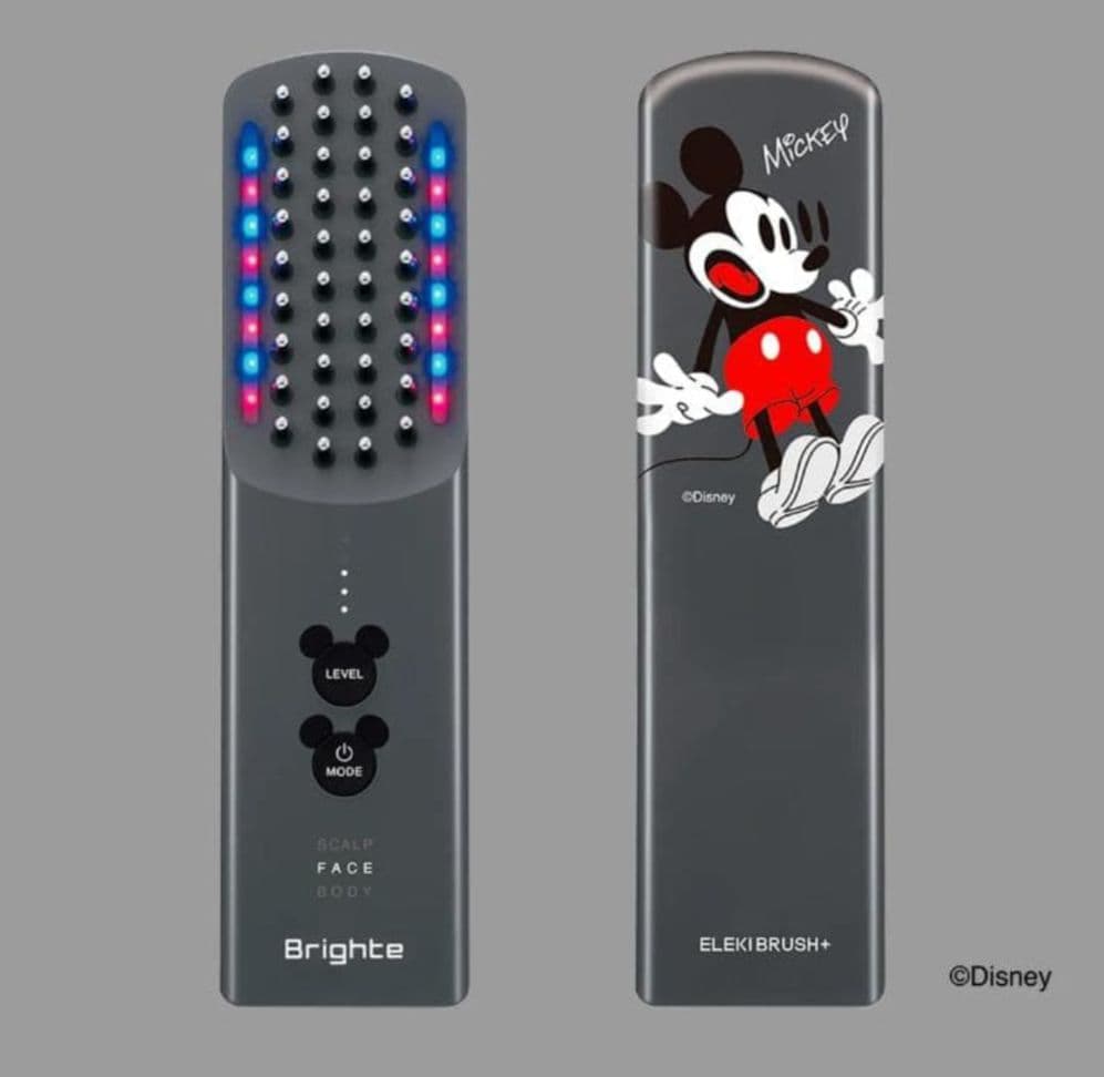 未開封　期間限定　ミッキーデザイン　エレキブラシ＋　ハートセット 　黒