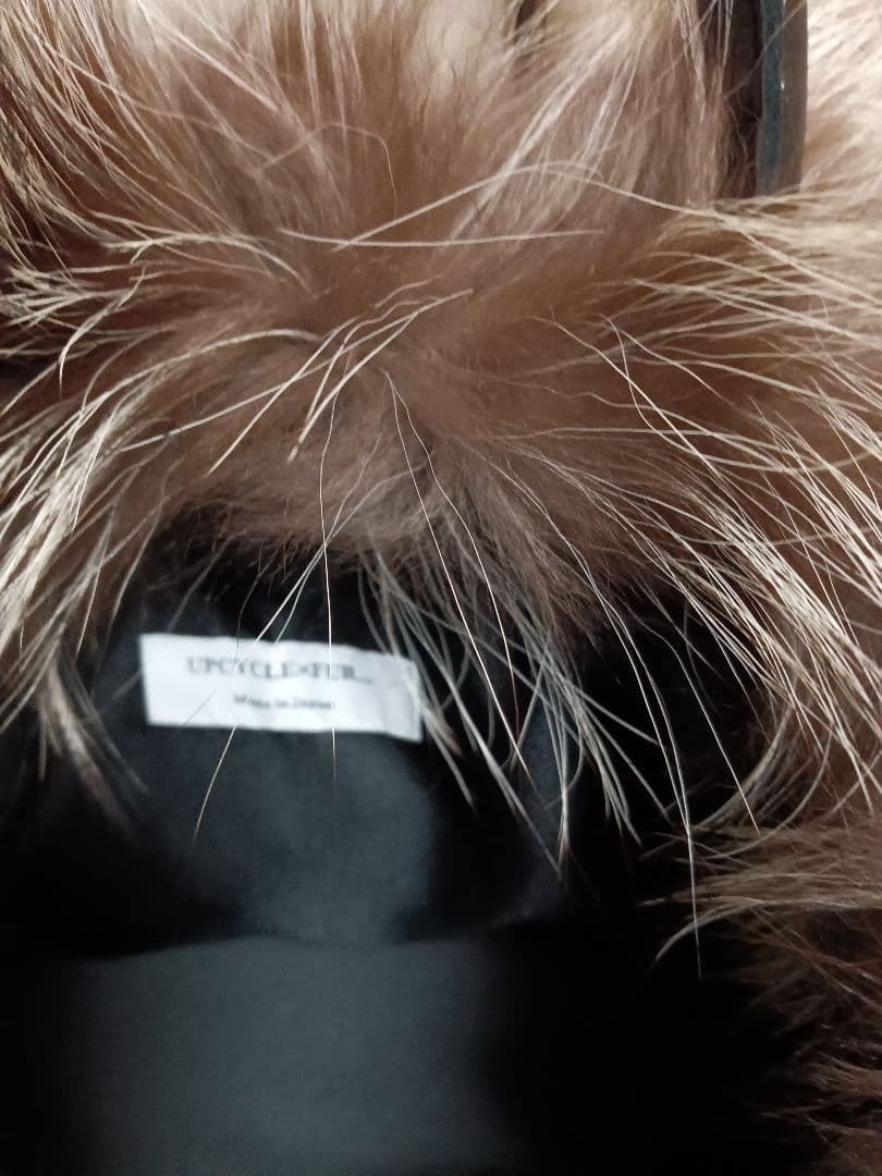 ♦【ちいさん】【UPCYCLE×FUR…】ファー バッグ ¥10,000