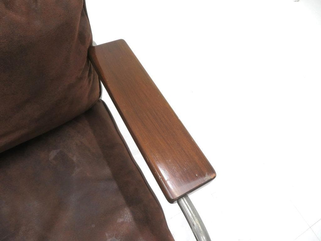 ジャーナルスタンダードファニチャー　総本革　レザー　2人掛けソファ　ラブソファ