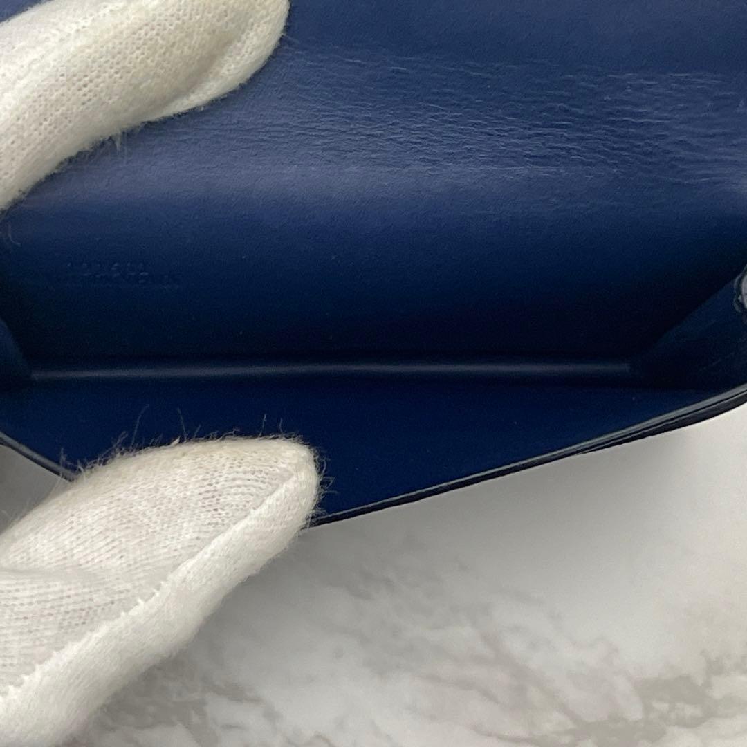 ロエベ ビジネスカードホルダー カードケース ネイビー LOEWE