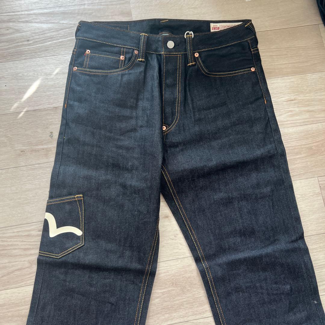 (32×34) Evisu マルチ　ポケット ジーンズ #2000
