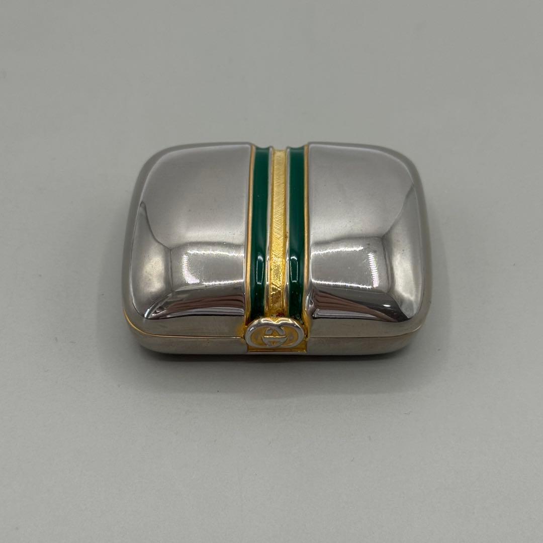 小物入れ Old Gucci Vintage Jewelry Case Pill Box