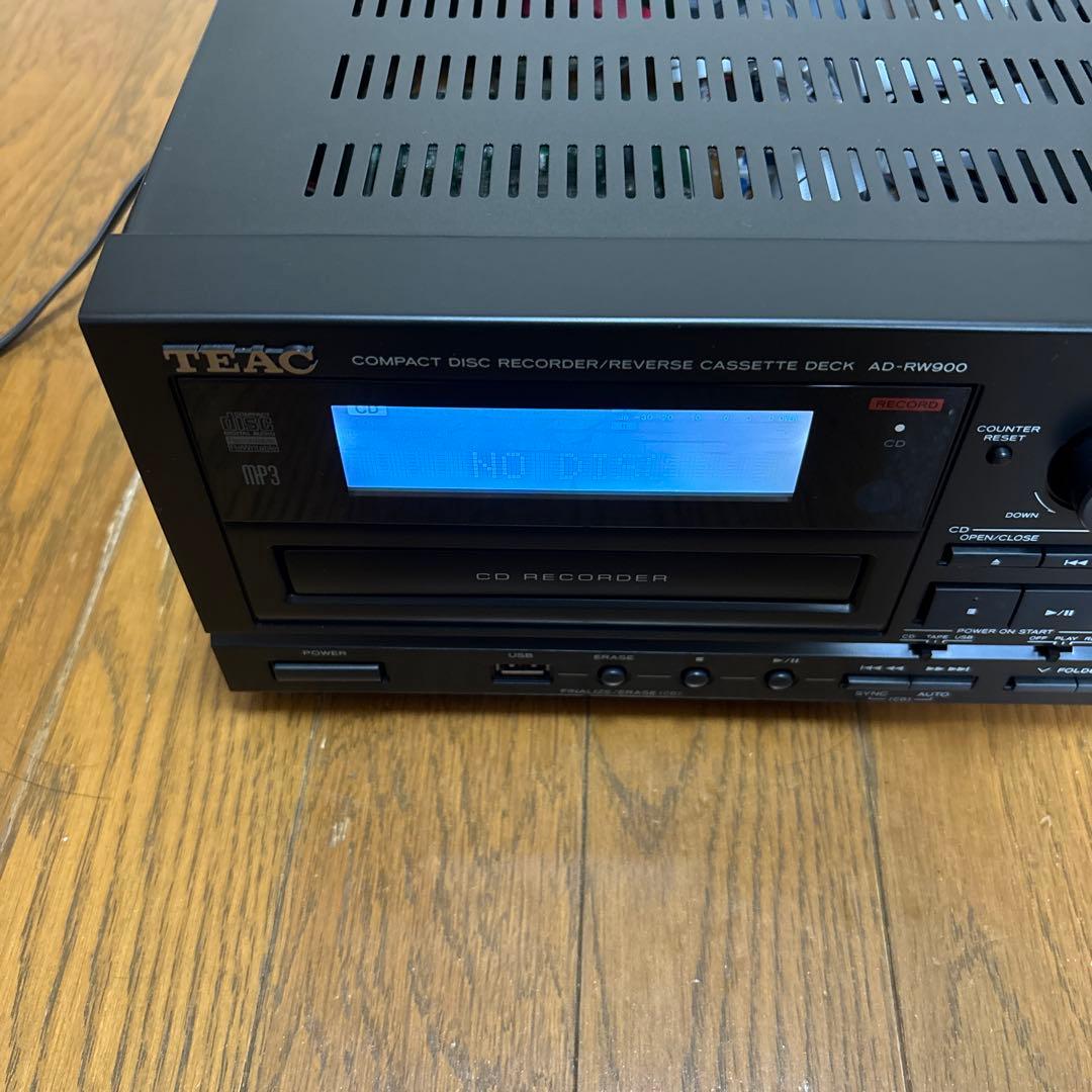 【送料無料•匿名配送】TEAC AD-RW900 CDレコーダー カセットデッキ