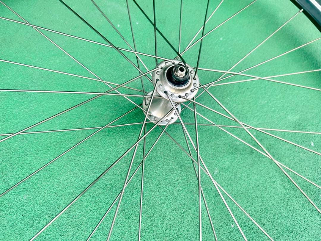 【カンパニョーロcampagnolo】イタリア製MIRAGEハブ＆FiRリム前輪