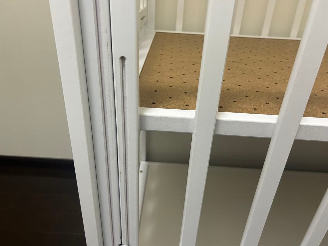 カトージ　ベビーベット　ハイタイプベット　ツーオープン　ホワイト