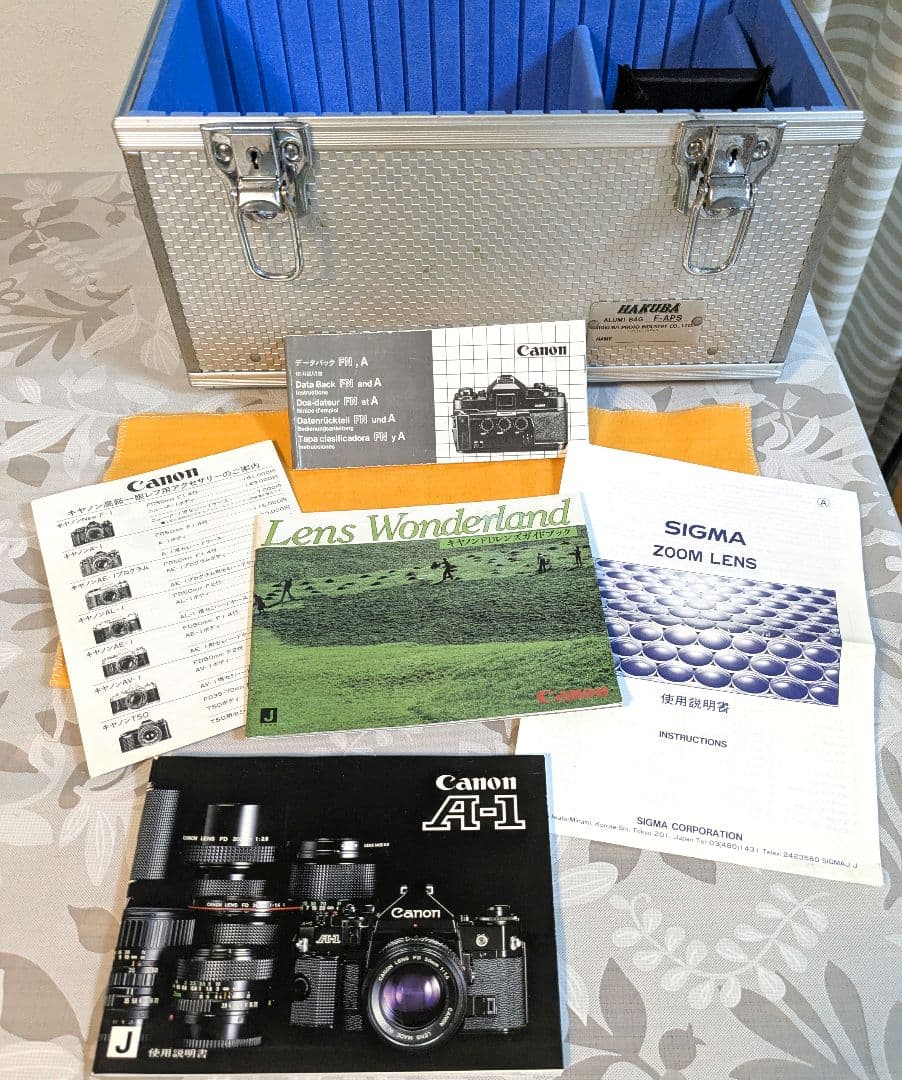 【ジャンク品】キヤノン CANON A-1　一眼レフ フィルムカメラ　セット