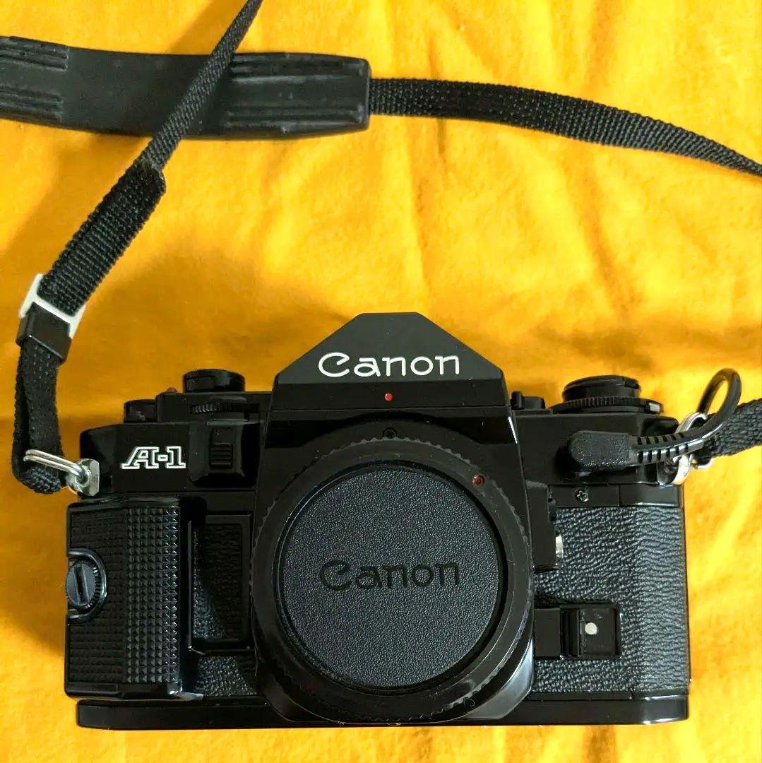 【ジャンク品】キヤノン CANON A-1　一眼レフ フィルムカメラ　セット