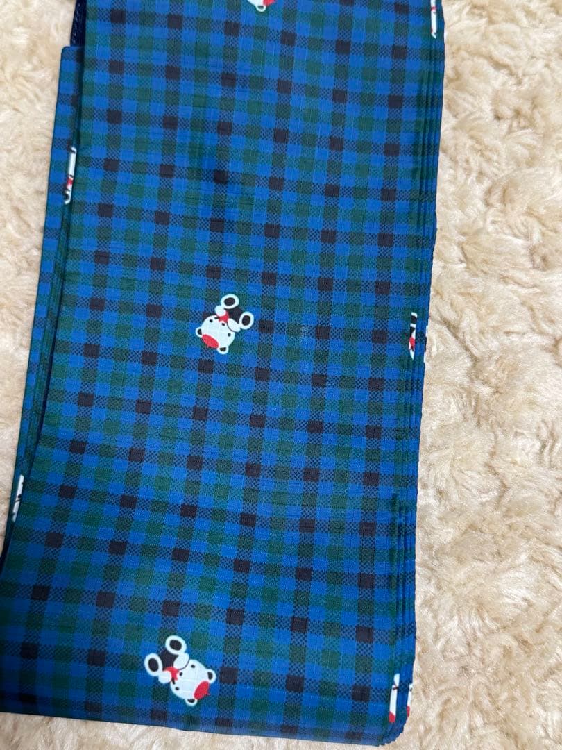 廃盤♥ファミリア エコバッグ　Lサイズ シュパット　　ブルー　美品