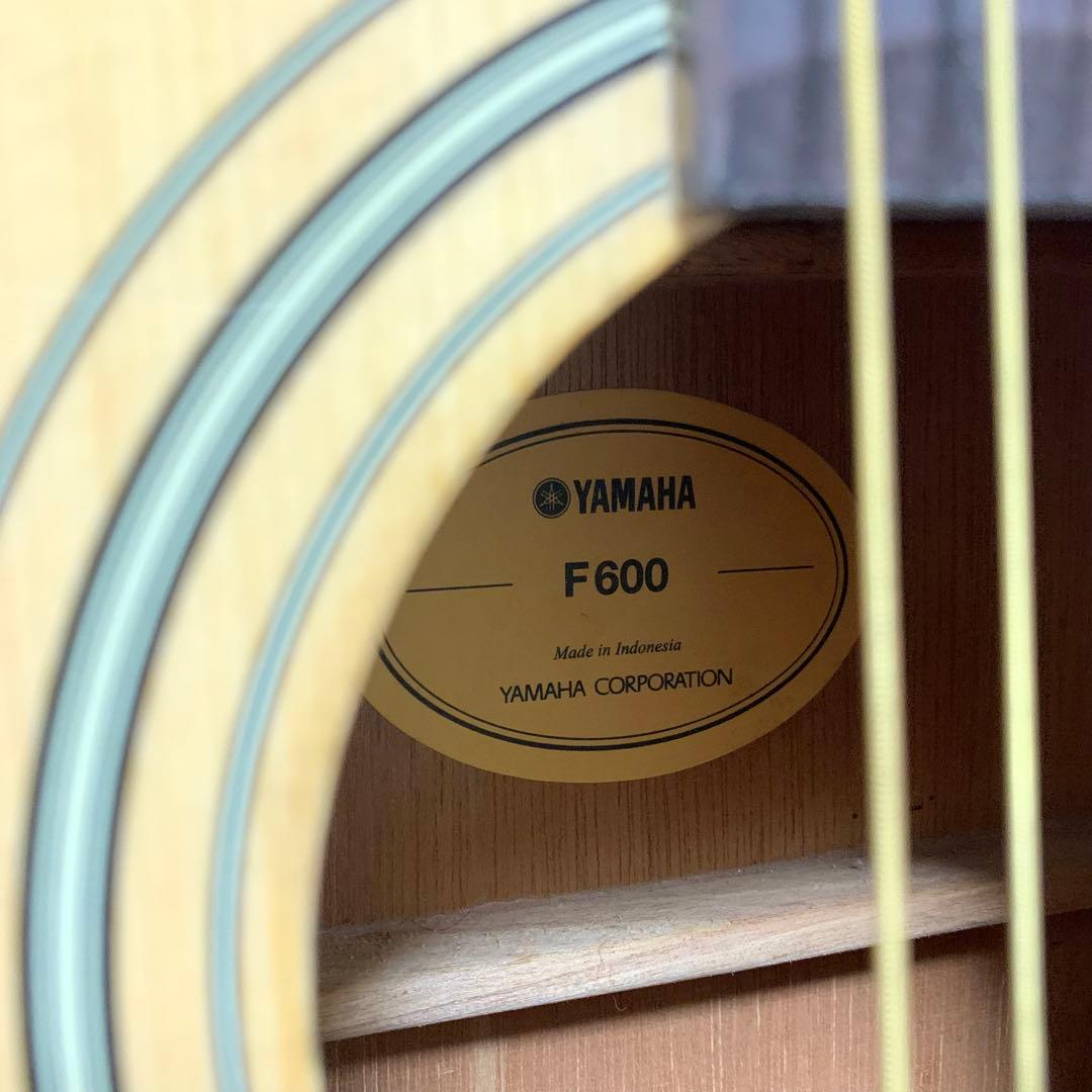 【未使用級】YAMAHA アコースティックギター F600 ケース付き