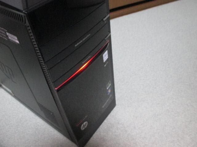 HP FX-8コア 12GB 新品240GB SSD＋１TB グラボ Win10