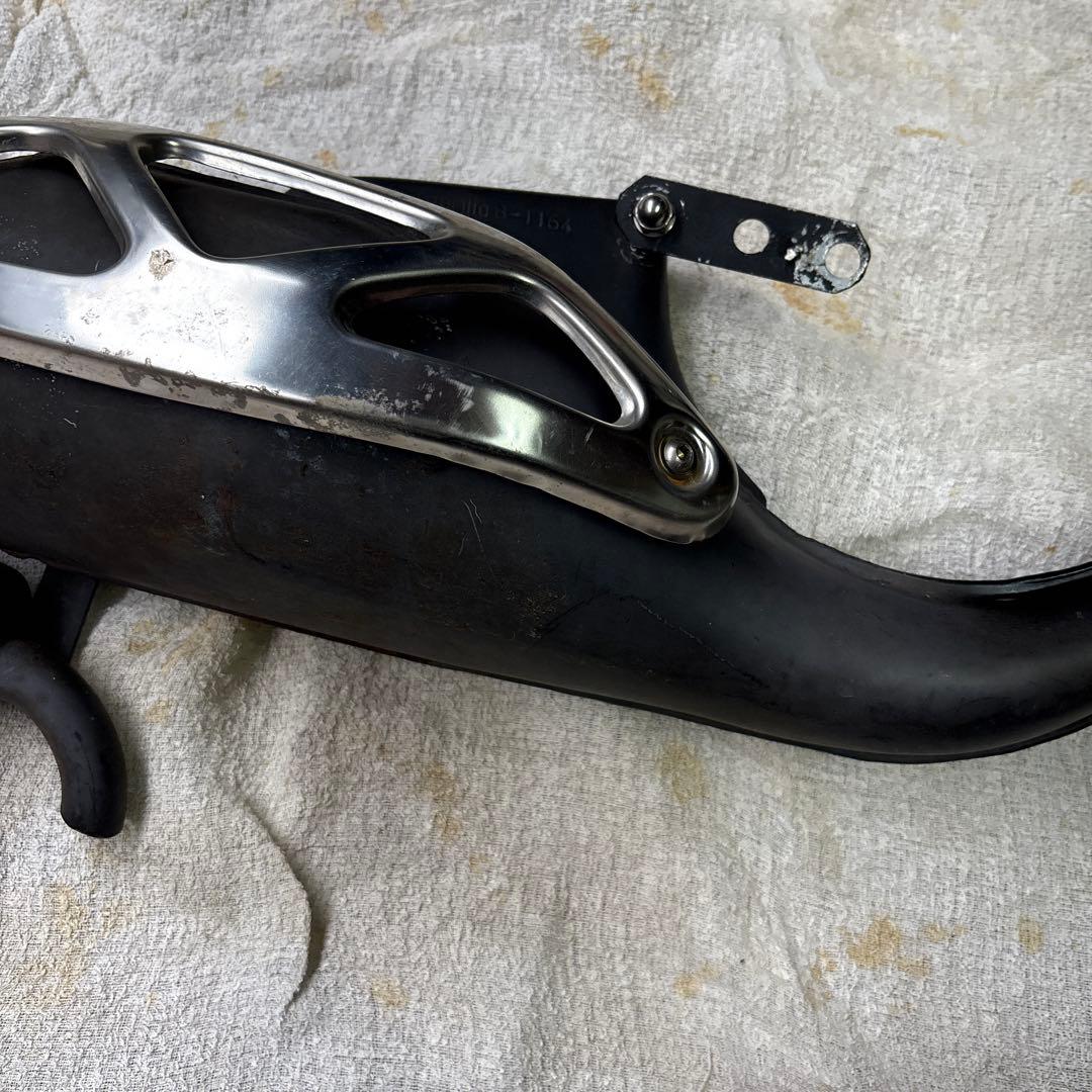 スズキ　純正　レッツ2 ZZ マフラー　ユーロチャンバー　パーツ　アドレス