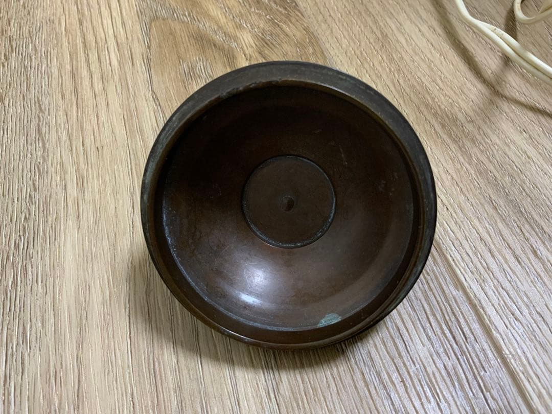 時代　唐銅　水指