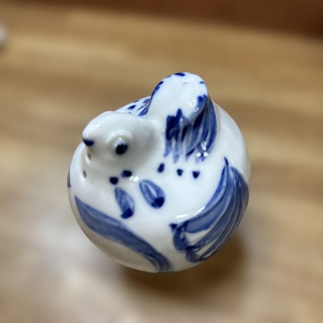 鳩モチーフ調味料入れセット　生活の木　　　 　　バラ不可