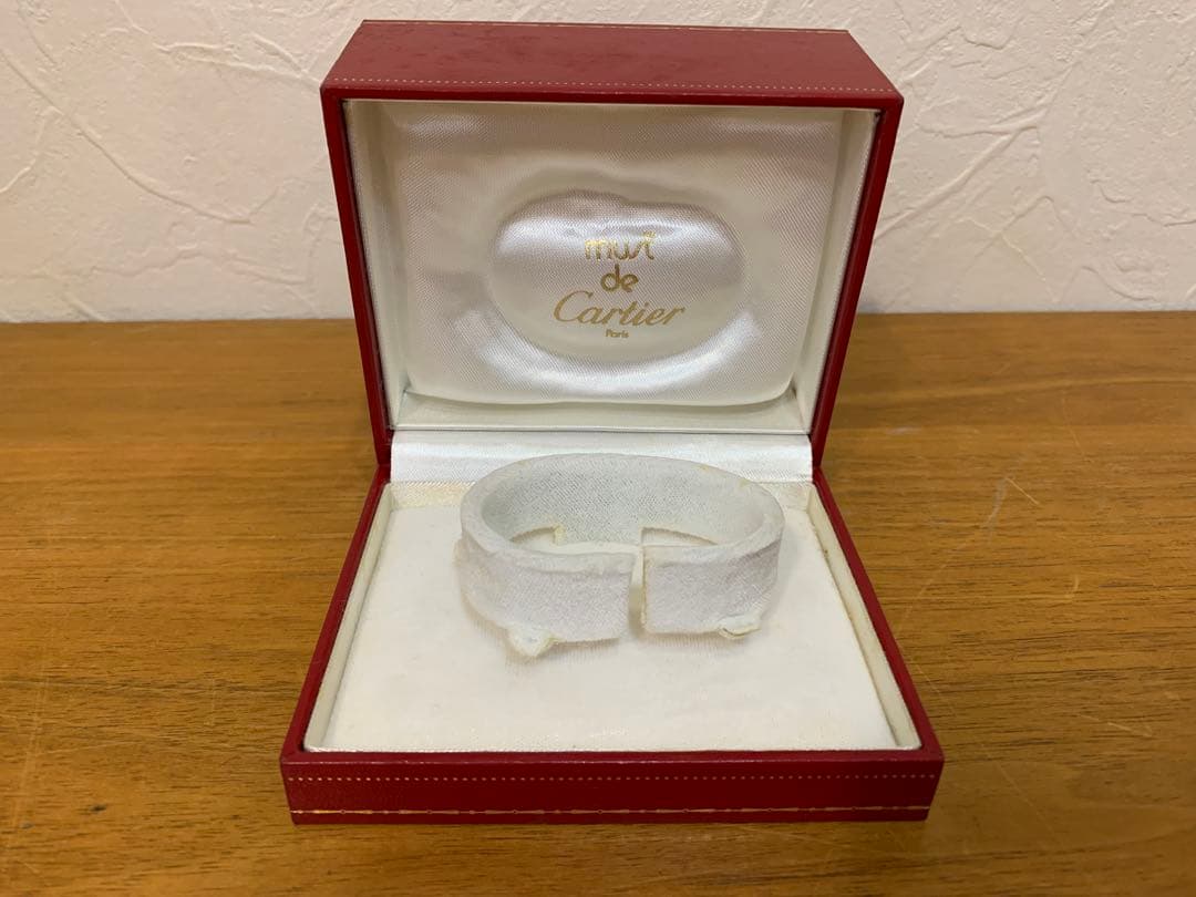 N0916-17★Cartier 空箱 赤 アクセサリーケース 2点セット
