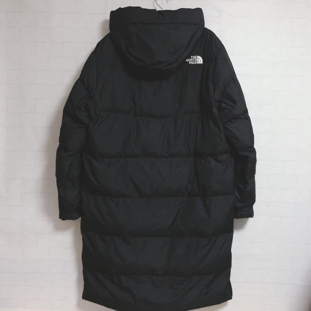 JIMIN　美品 ノースフェイス ロングダウン 黒 XL S-46