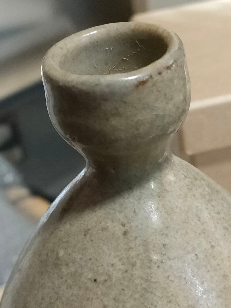 朝鮮美術　粉引　刷毛目　高麗青磁　李朝　徳利　時代物　アンティーク