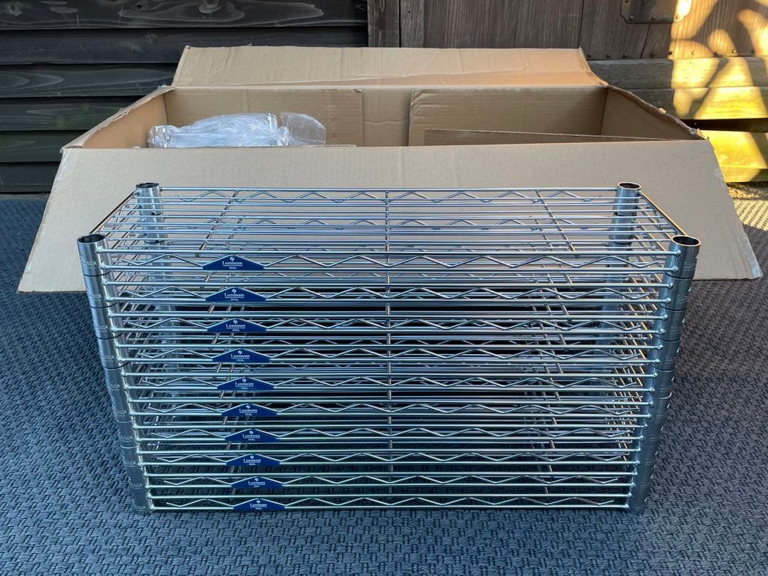 新品未使用　ルミナスフィール　テンションラック10段60W　仙台　宮城