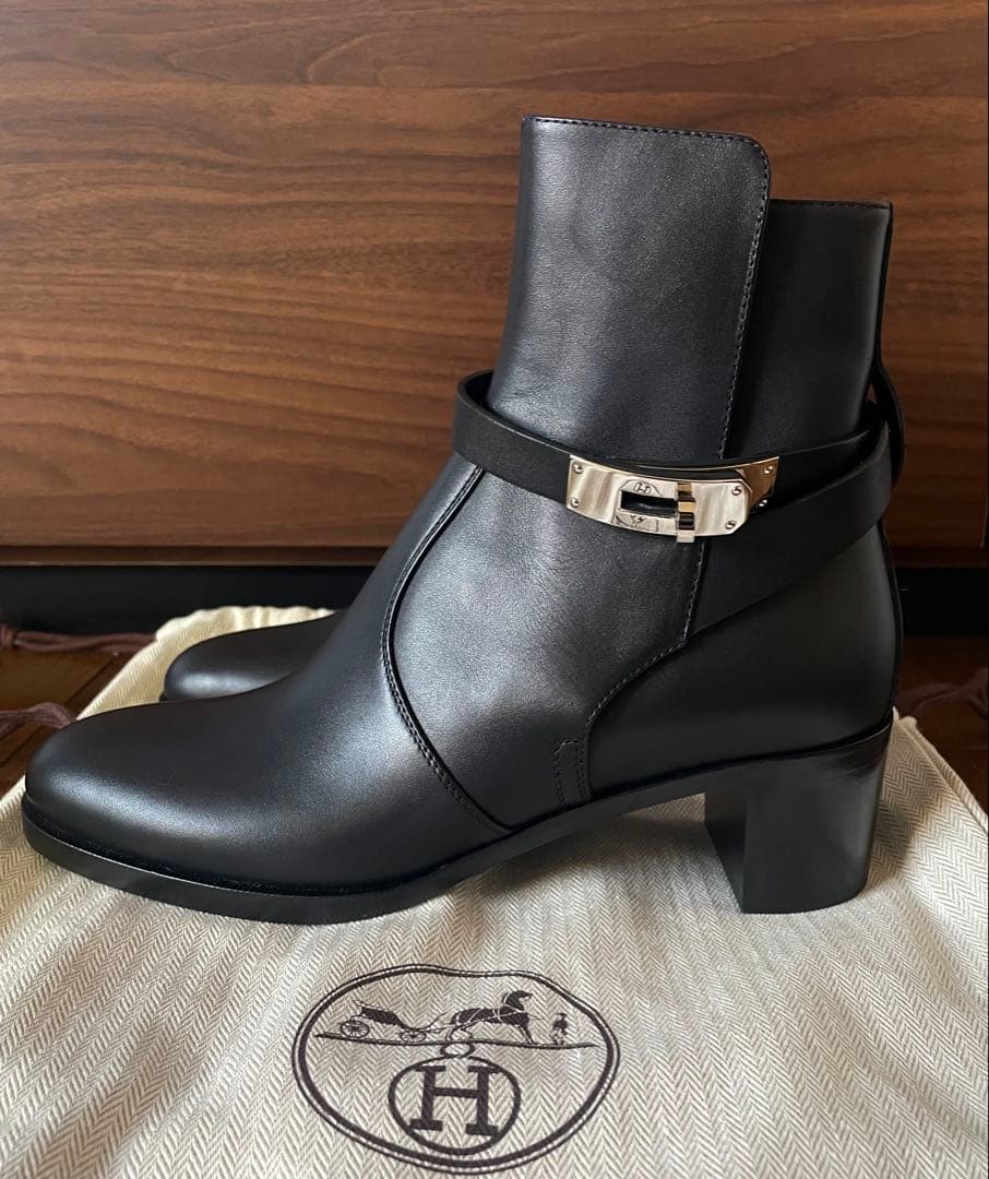 新品　エルメス　フレンチー50 ショートブーツ　Frenchie50